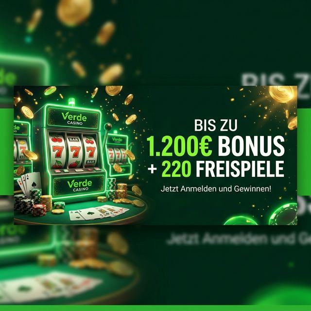 Verde Casino Startseite — Spielautomaten und Bonus
